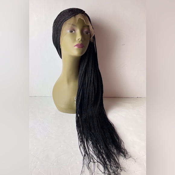 Box Braids Cornrow Lacefront Wig - Picture 2 of 12